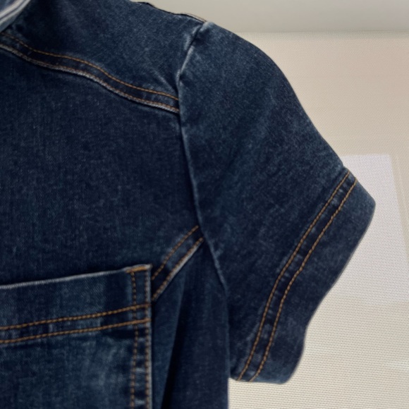 *SOLD* NWT Urban Outfitters Denim Coverall Jumpsuit XS - Picture 10 of 11